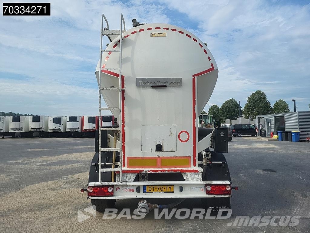  Turbos-Hoet APK 03-2027 39.000 Ltrs Lift Axle Ceme Semi remorque citerne