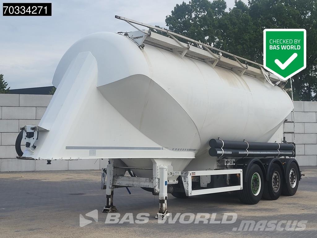  Turbos-Hoet APK 03-2027 39.000 Ltrs Lift Axle Ceme Semi remorque citerne