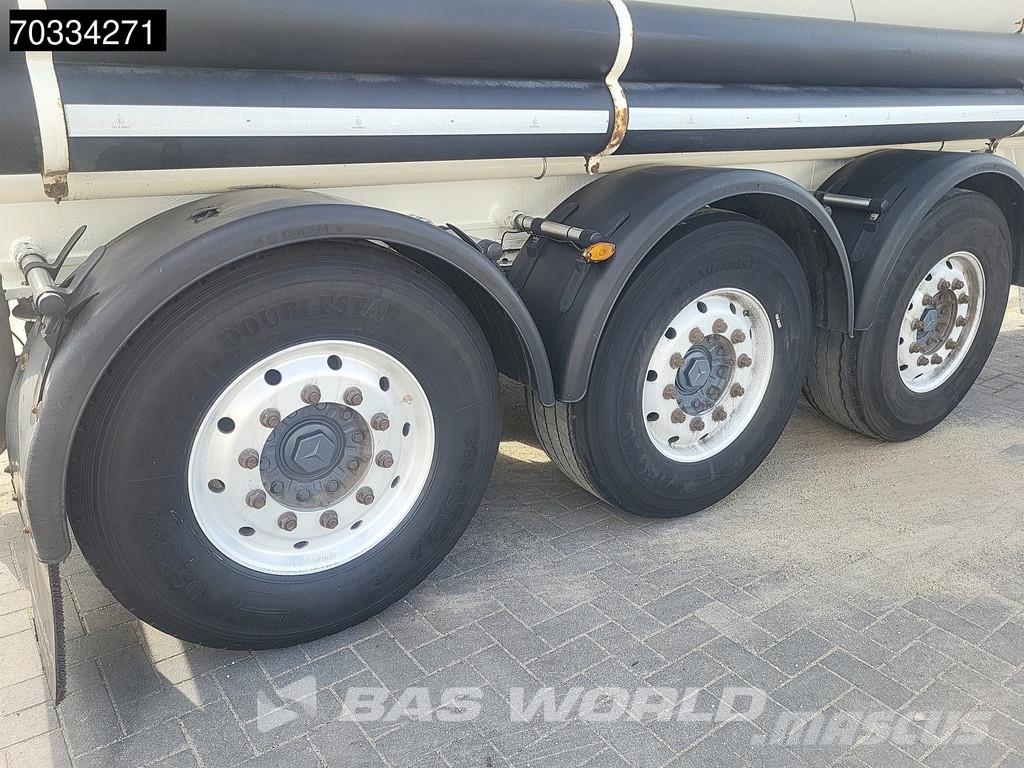  Turbos-Hoet APK 03-2027 39.000 Ltrs Lift Axle Ceme Semi remorque citerne