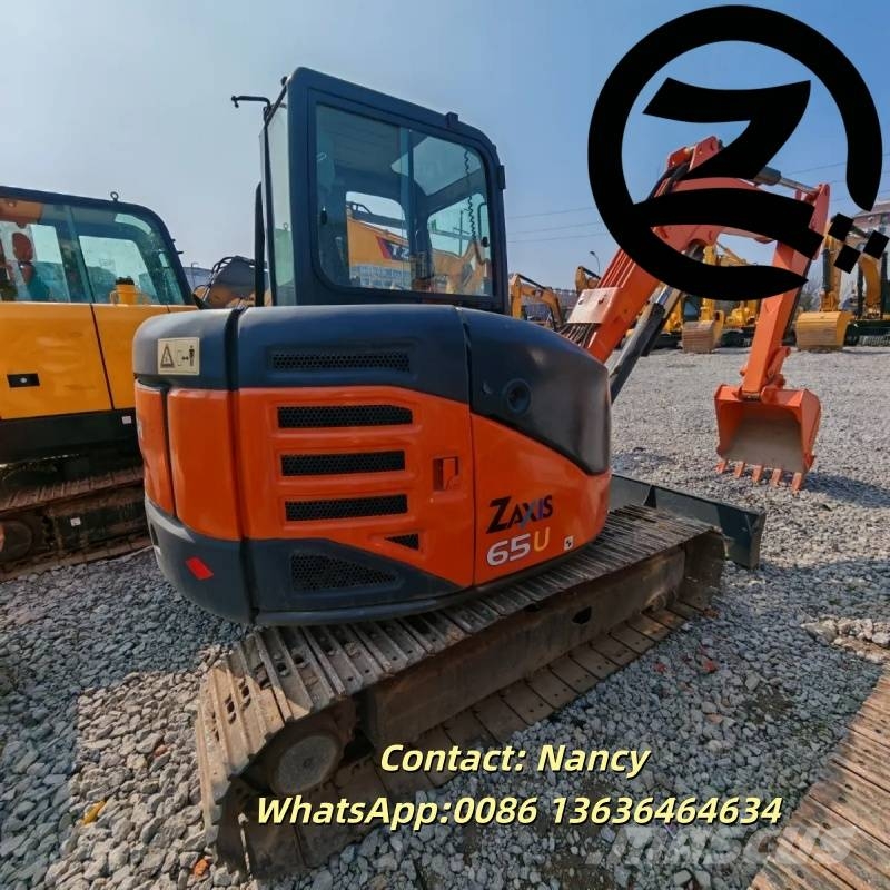 Hitachi ZX 65 U Mini kotrók < 7t