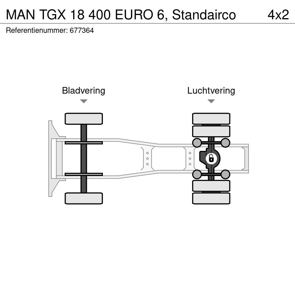 MAN TGX 18 400 EURO 6, Standairco Vlačilci