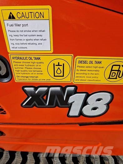 Rhinoceros Xn18 minigraver Mini excavators < 7t (Mini diggers)