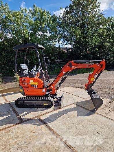 Rhinoceros Xn18 minigraver Mini excavators < 7t (Mini diggers)