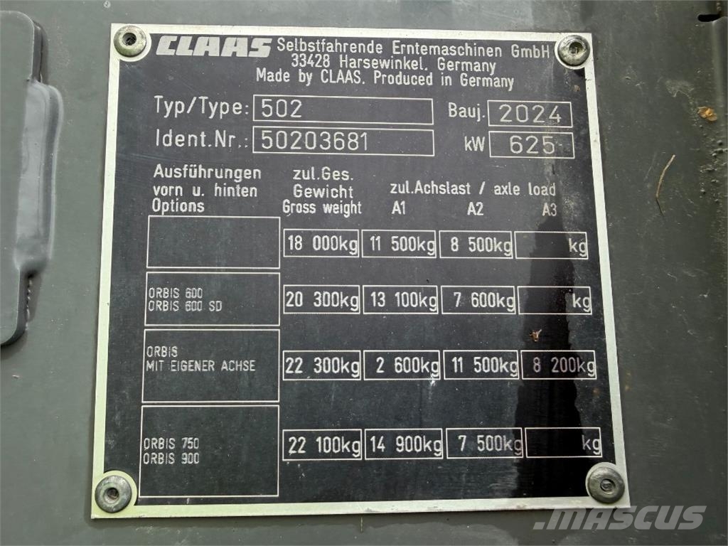 CLAAS Jaguar 980 Agricultura - Otros