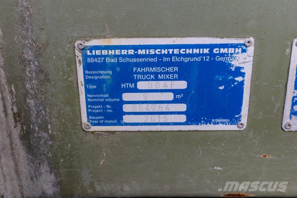 Volvo FMX 410+LIEBHERR Betonbiler