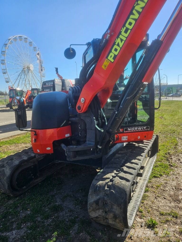 Kubota KX080-4α2 Midigraafmachines 7t - 12t