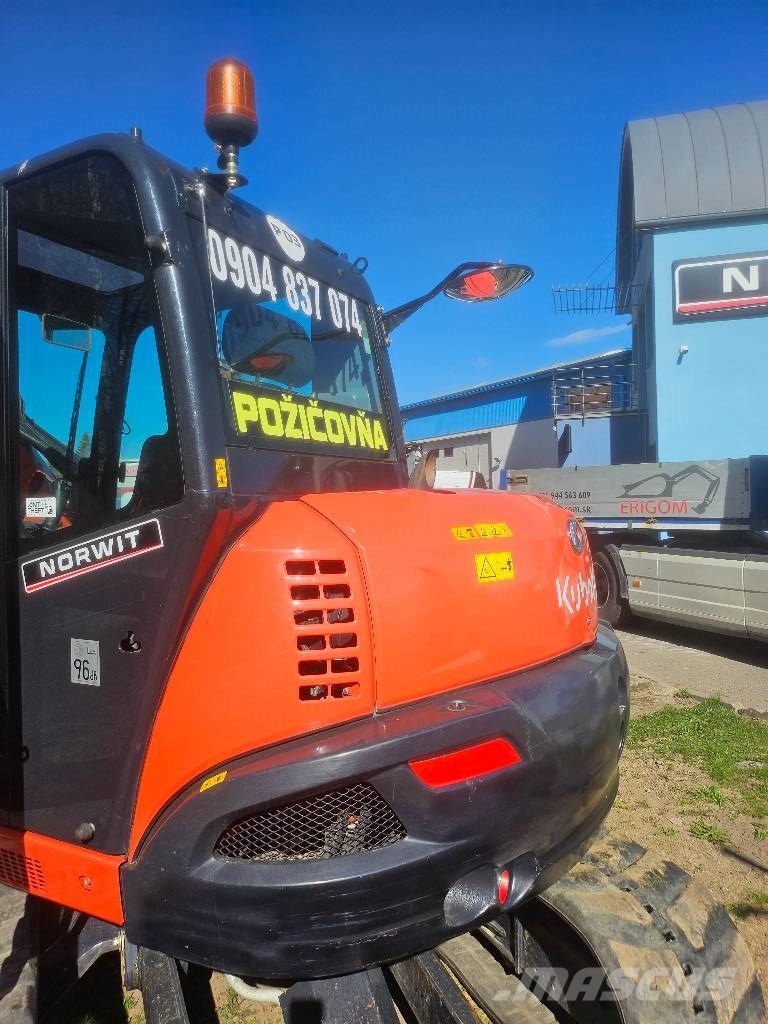 Kubota KX080-4α2 Midigraafmachines 7t - 12t