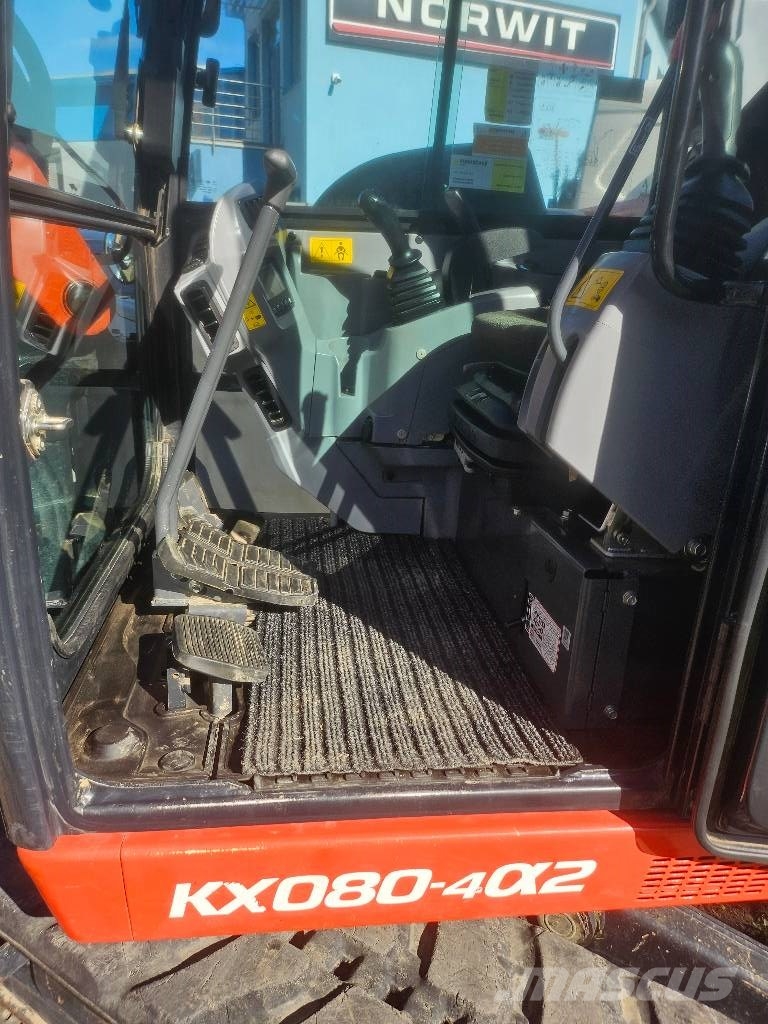 Kubota KX080-4α2 Midigraafmachines 7t - 12t