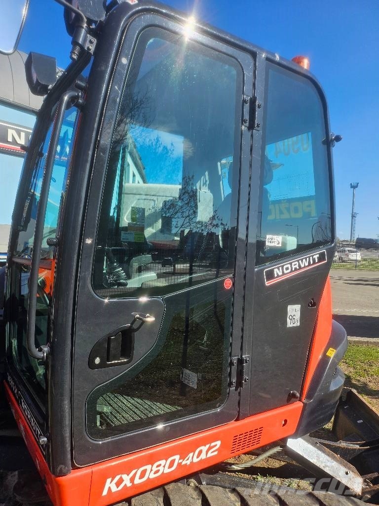 Kubota KX080-4α2 Midigraafmachines 7t - 12t