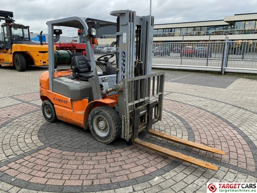 Kargo GH25 Forklift Petrol 1.8T Triplex-435cm SideShi LPG gaffeltrucks