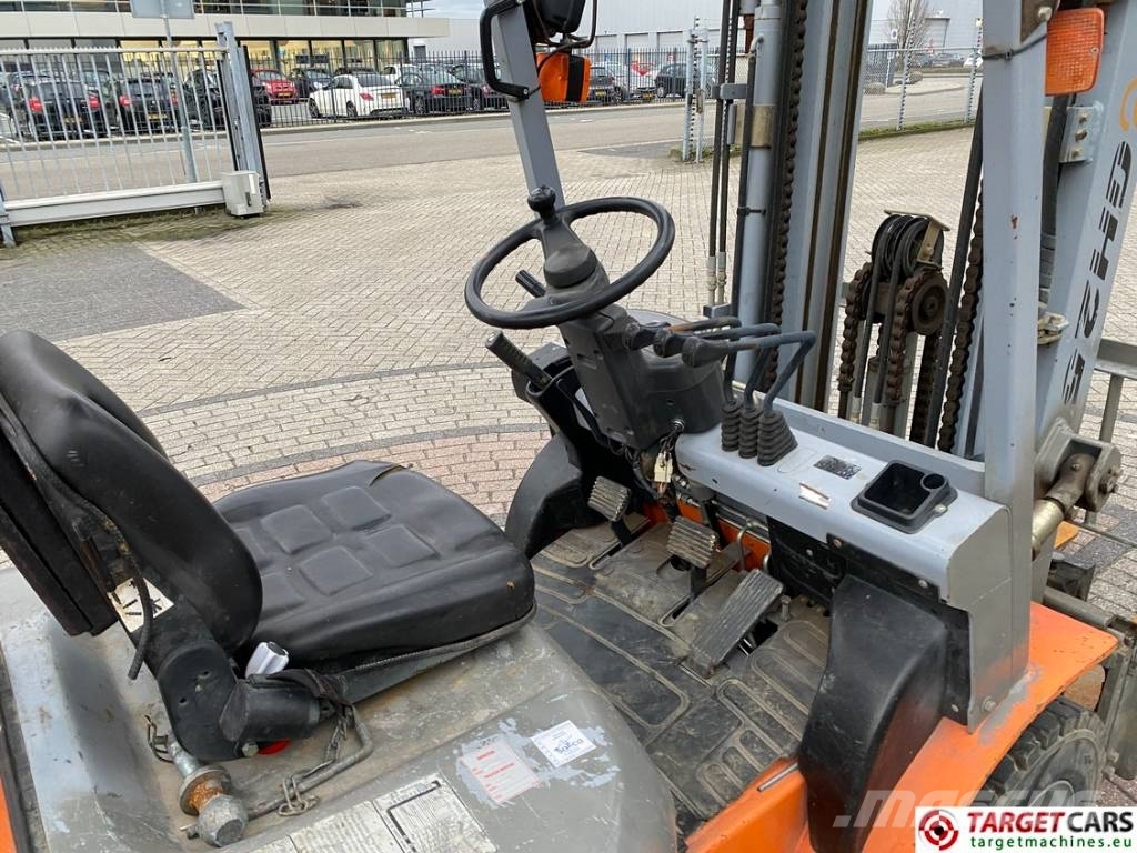 Kargo GH25 Forklift Petrol 1.8T Triplex-435cm SideShi LPG gaffeltrucks