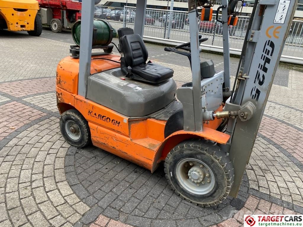 Kargo GH25 Forklift Petrol 1.8T Triplex-435cm SideShi LPG gaffeltrucks