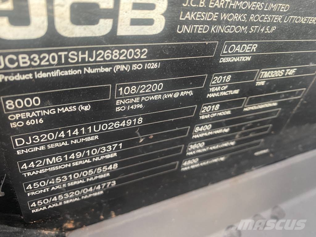 JCB TM 320 S Carretillas telescópicas