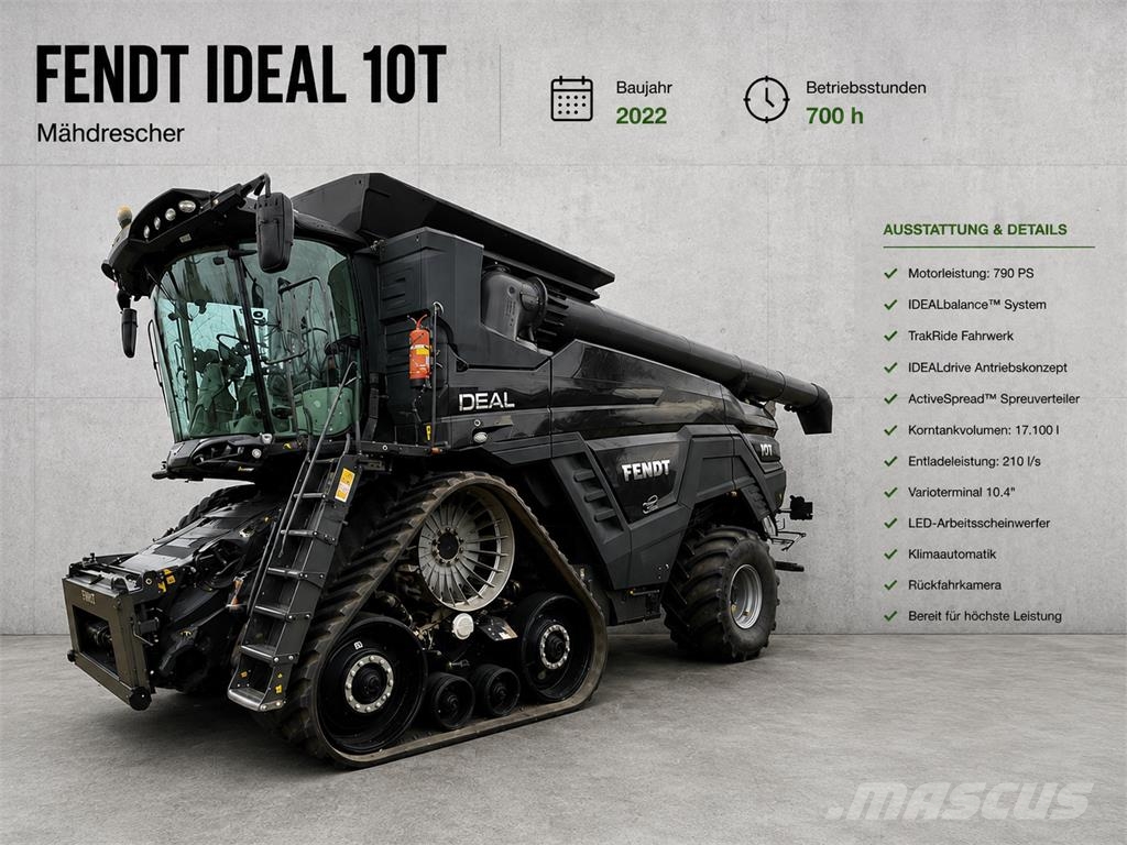 Fendt IDEAL 10T حصادات