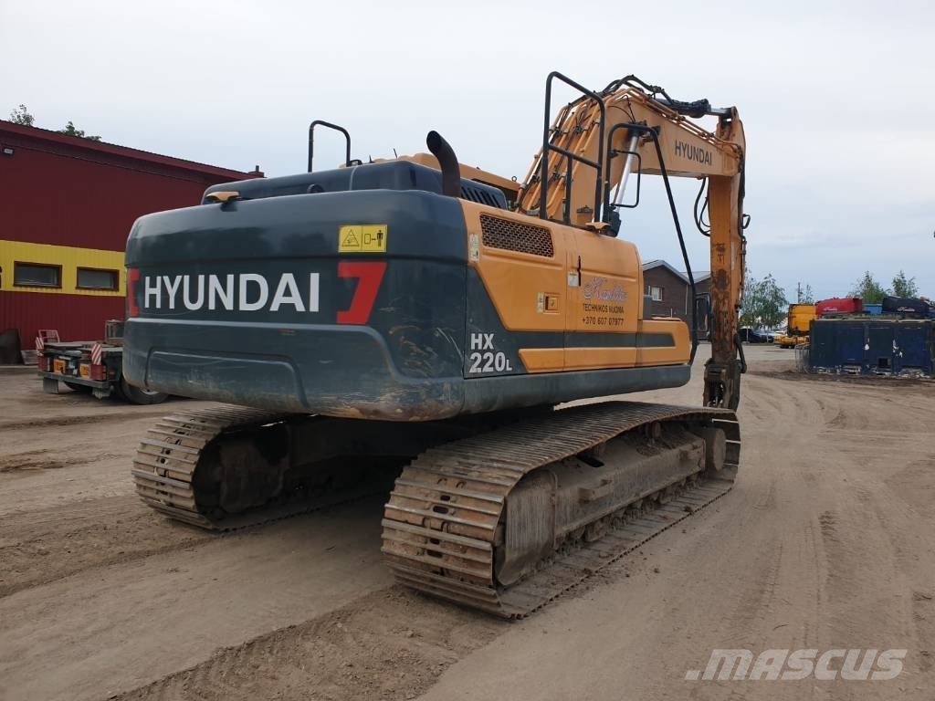 Hyundai HX 220 L Roomikekskavaatorid