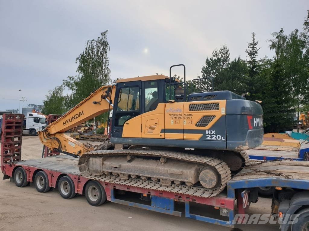 Hyundai HX 220 L Roomikekskavaatorid