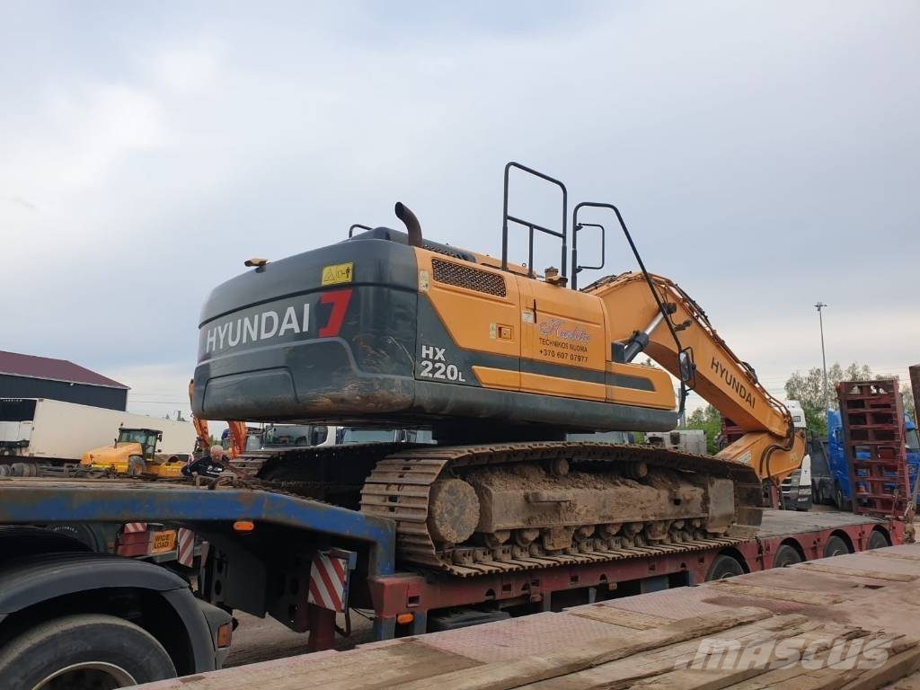 Hyundai HX 220 L Roomikekskavaatorid