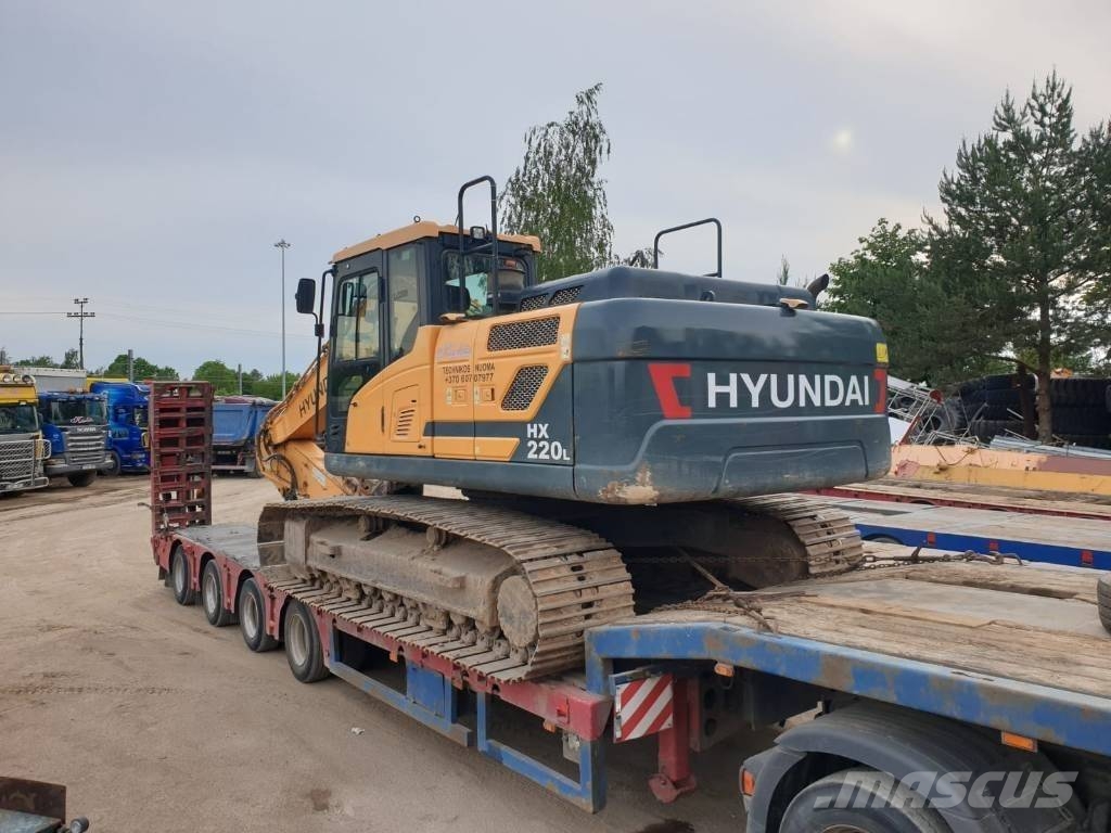 Hyundai HX 220 L Roomikekskavaatorid