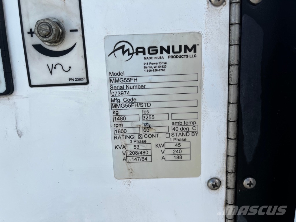 Magnum MMG55FH Generadores diésel