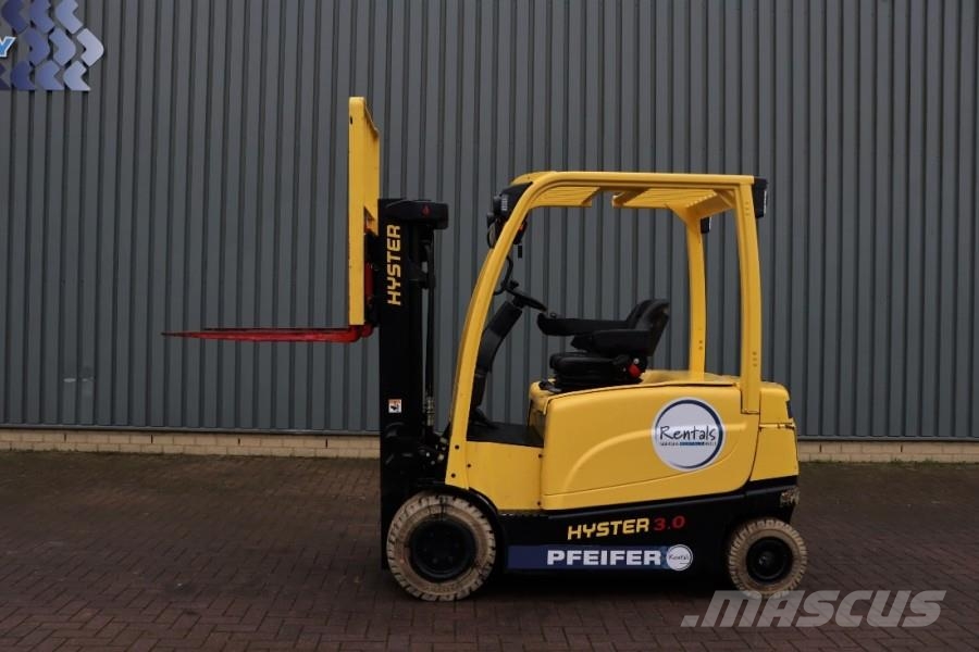 Hyster J3.0XN Valid inspection, *Guarantee! 3t Electric F Diesel forklifts