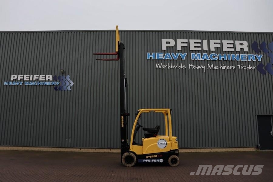 Hyster J3.0XN Valid inspection, *Guarantee! 3t Electric F Diesel forklifts