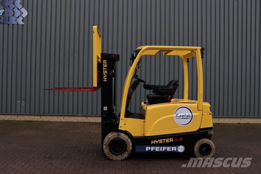 Hyster J3.0XN Valid inspection, *Guarantee! 3t Electric F Empilhadeiras a diesel
