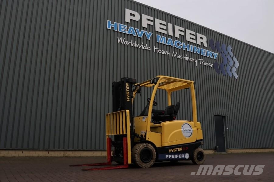 Hyster J3.0XN Valid inspection, *Guarantee! 3t Electric F Diesel forklifts