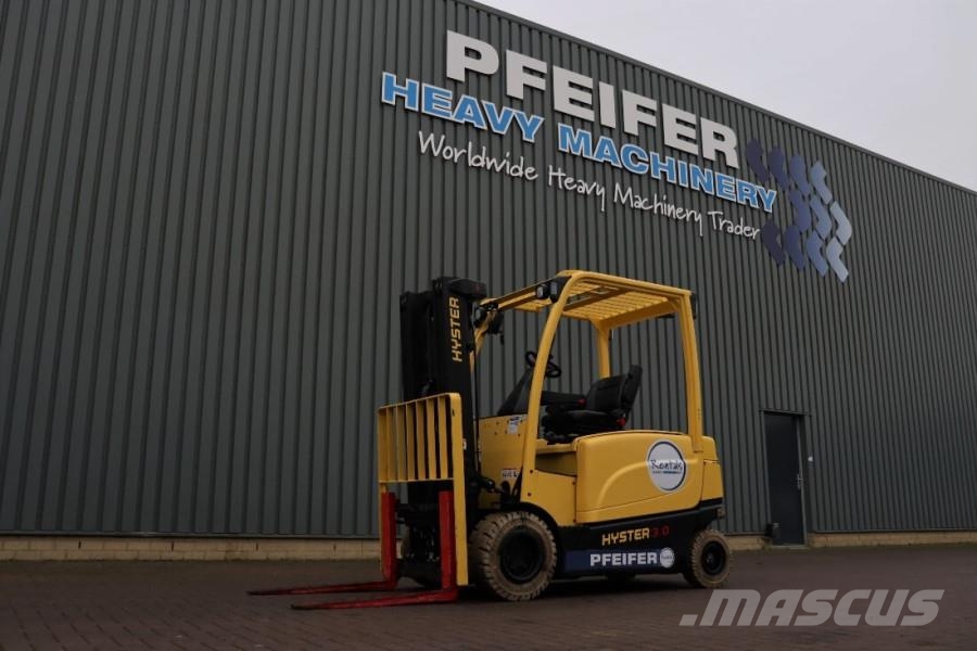 Hyster J3.0XN Valid inspection, *Guarantee! 3t Electric F Empilhadeiras a diesel