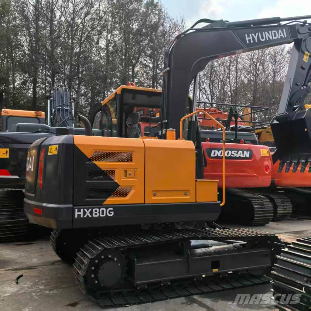 Hyundai HX 80 Mini bagri <7t