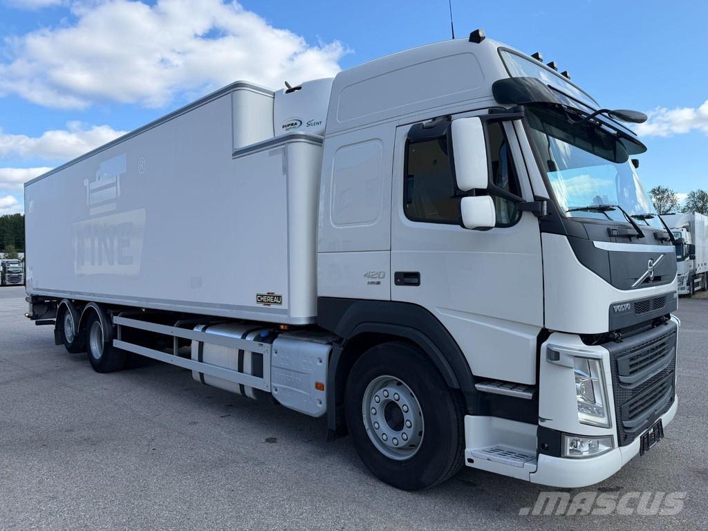 Volvo FM420 6X2*4 EURO6 + CARRIER SUPRA 850 شاحنات بدرجة حرارة قابلة للضبط