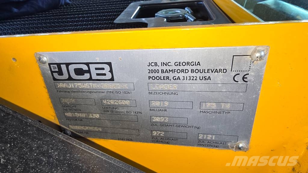 JCB 175 T4 لوادر انزلاقية التوجيه