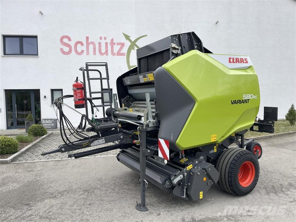 CLAAS Variant 580 RC PRO, TOP Lisy na okrúhle balíky