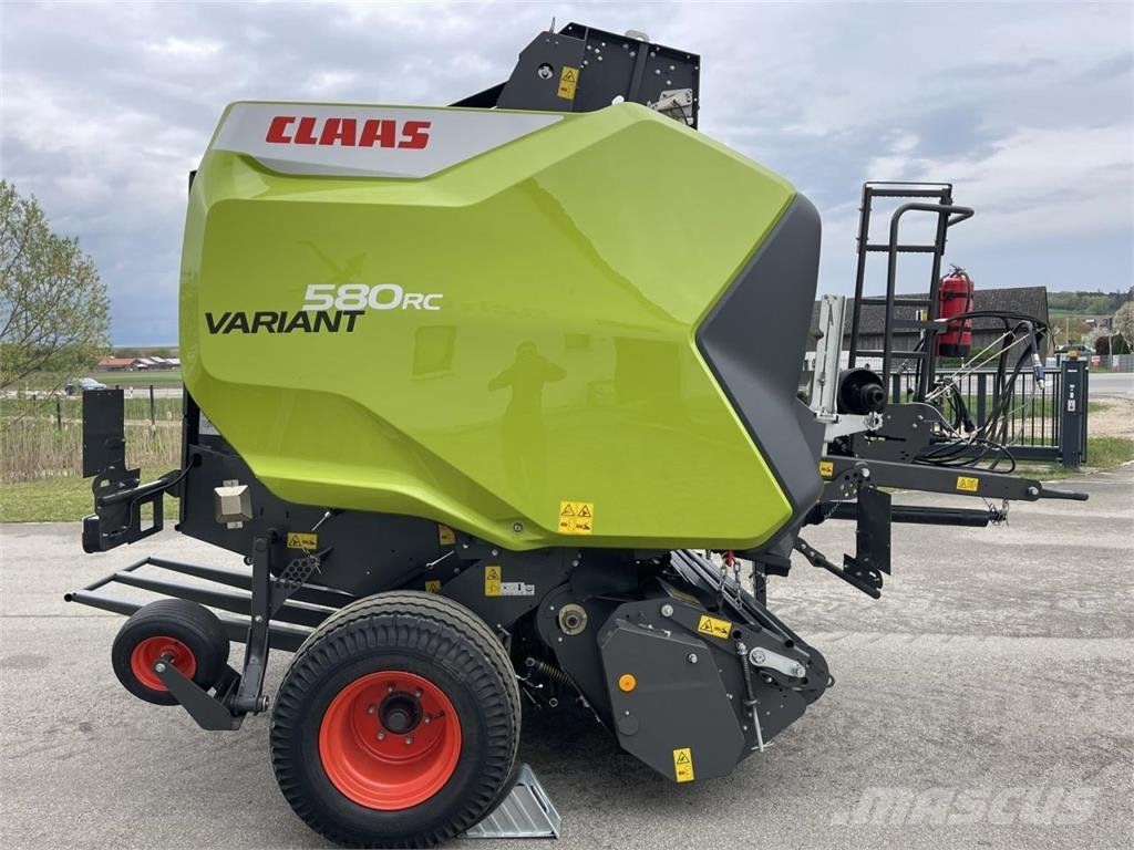 CLAAS Variant 580 RC PRO, TOP Lisy na okrúhle balíky
