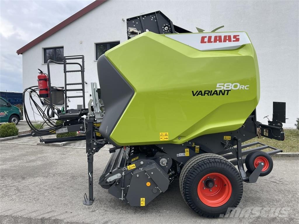 CLAAS Variant 580 RC PRO, TOP Lisy na okrúhle balíky