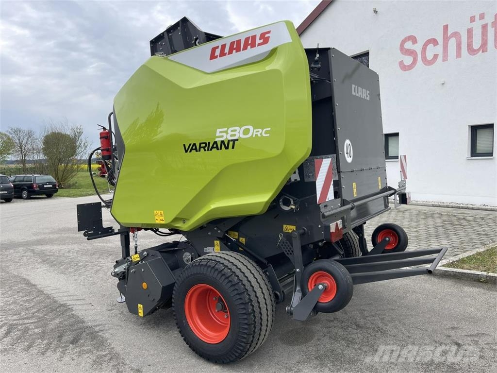 CLAAS Variant 580 RC PRO, TOP Lisy na okrúhle balíky