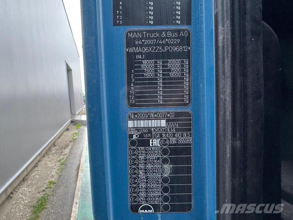 MAN TGX 18.420 4X2 EURO 6 Ciągniki siodłowe