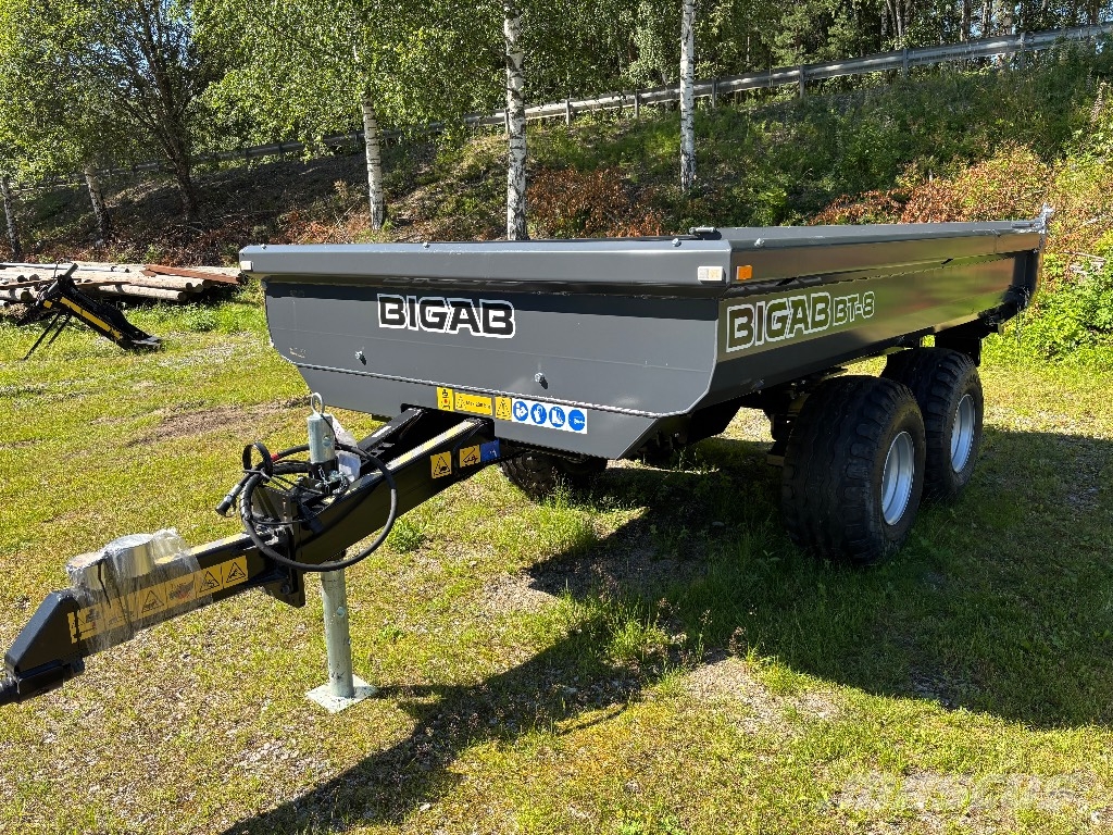 Bigab BT 8 Dumpervagn 티퍼 트레일러