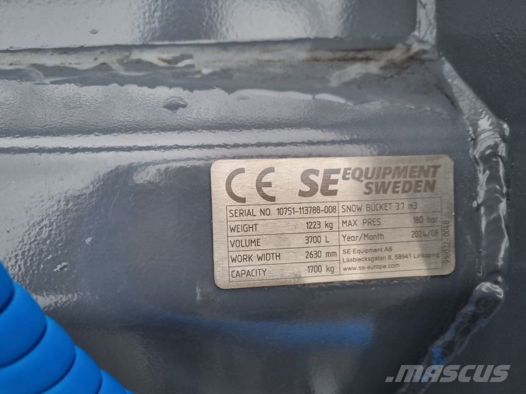 SE Equipment Klaffskopa Stora BM Buckets
