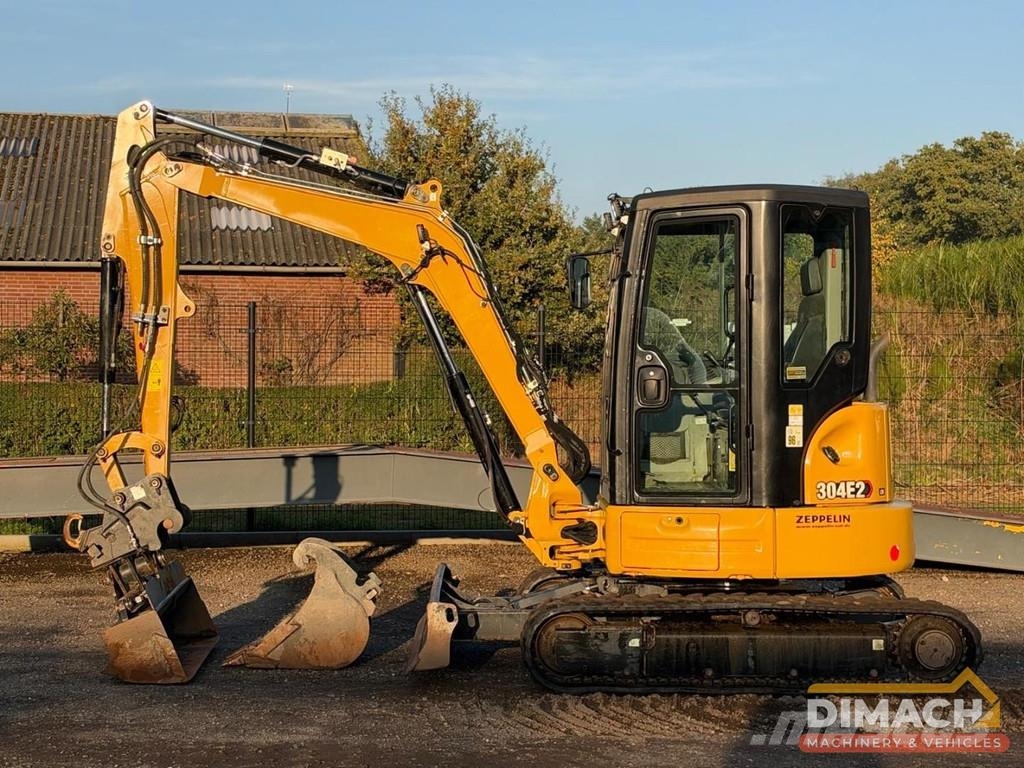 CAT 304 E2 CW10 - CE - 4-cylinder tilting bucket + bac Mini pelle < 7t