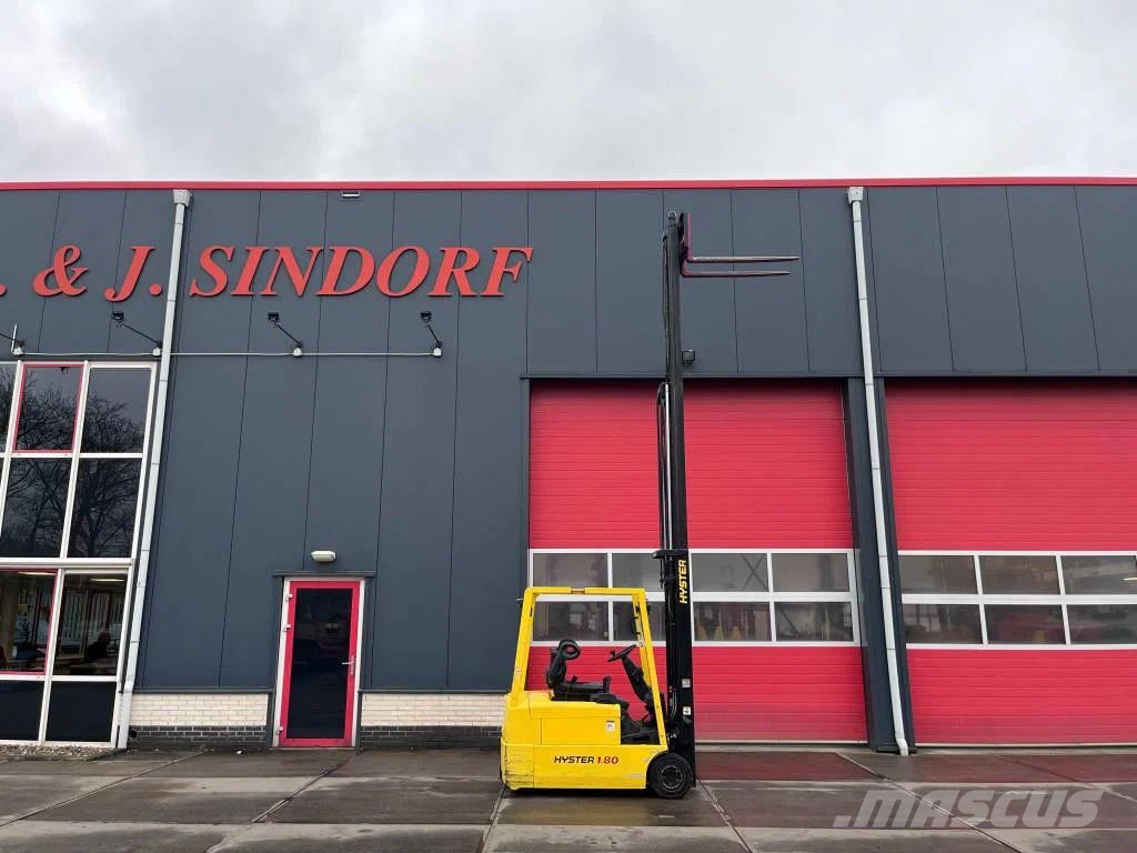 Hyster J1.80 XMT 1800 kg E heftruck TRIPLO, Sideshift Chariots élévateurs électriques