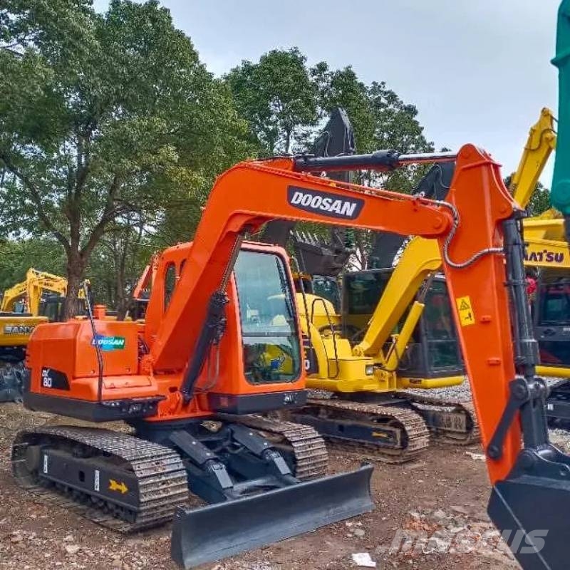 Doosan DX80 Midi-gravemaskiner 7t - 12t