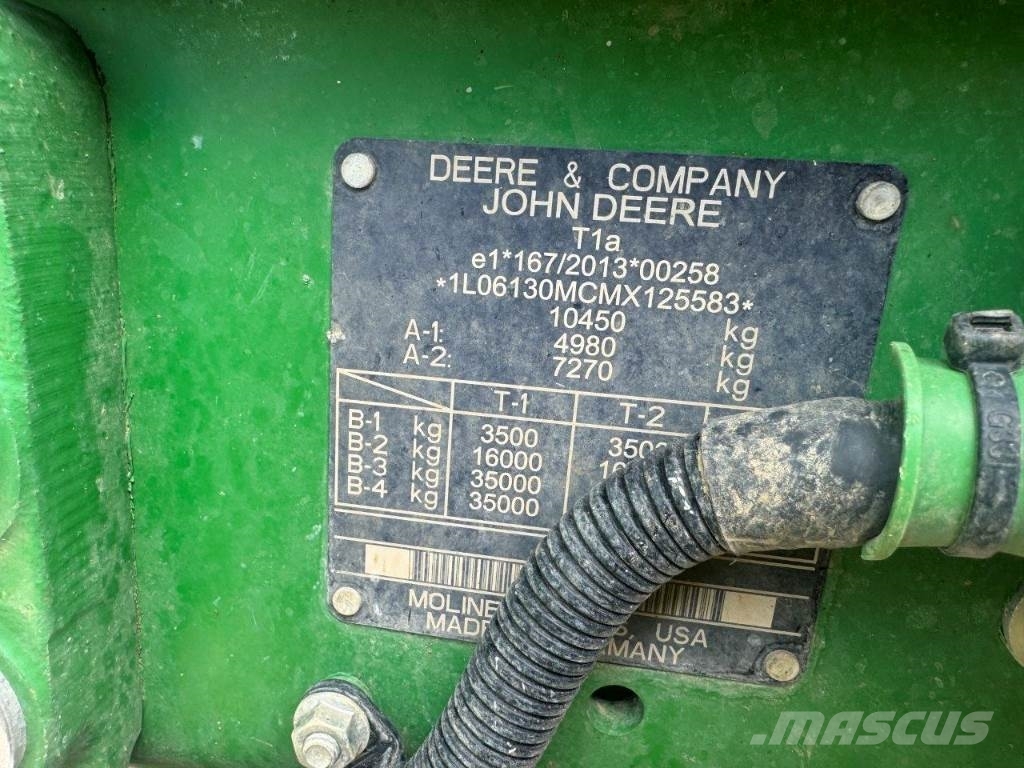 John Deere 6130 M Tractors