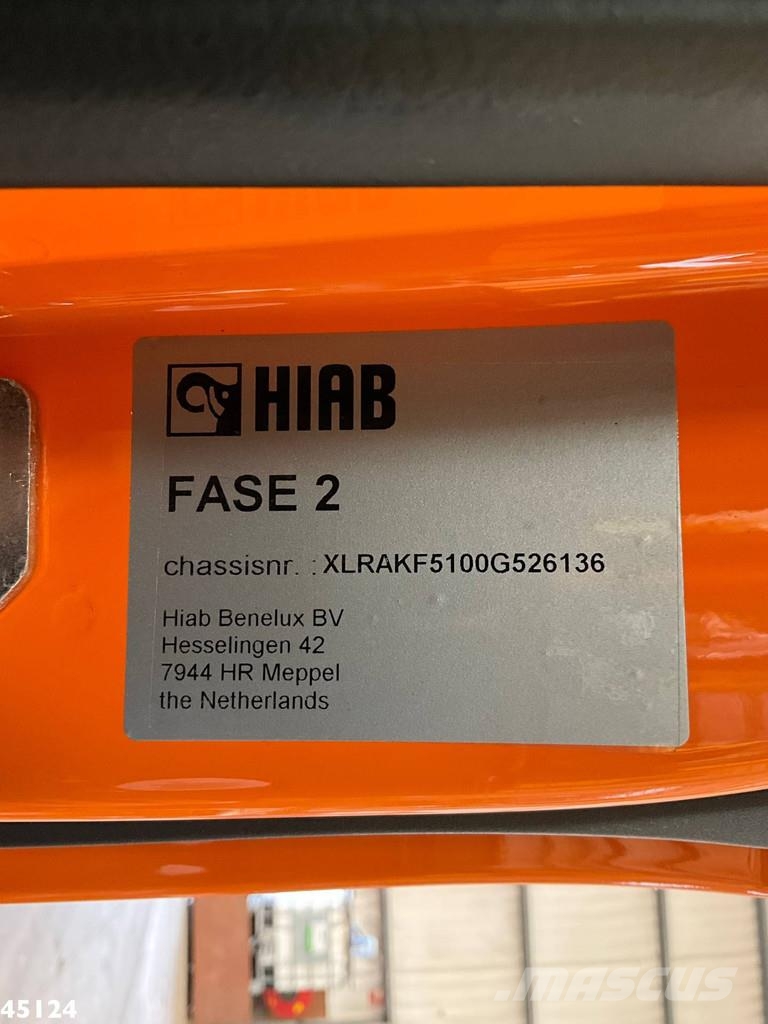 DAF FAQ XD 410 Euro 6 Hiab 23 Tonmeter laadkraan Komunalni tovornjaki
