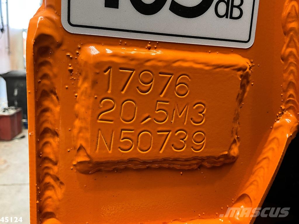 DAF FAQ XD 410 Euro 6 Hiab 23 Tonmeter laadkraan Komunalni tovornjaki