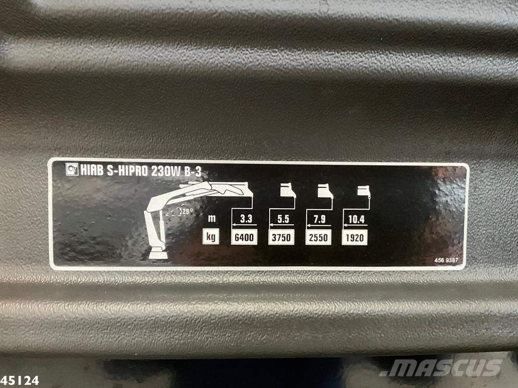 DAF FAQ XD 410 Euro 6 Hiab 23 Tonmeter laadkraan Komunalni tovornjaki