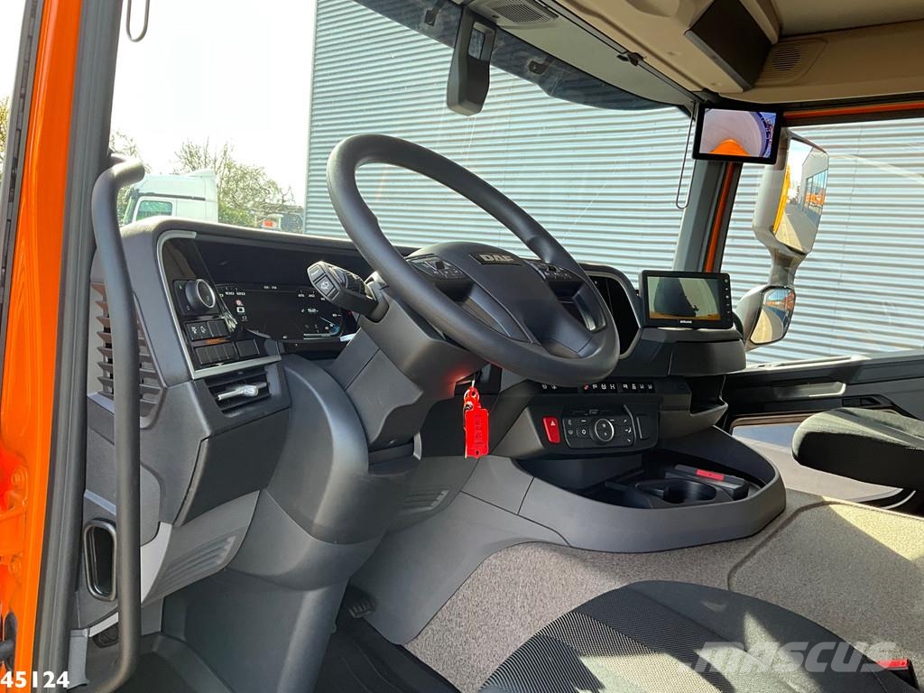 DAF FAQ XD 410 Euro 6 Hiab 23 Tonmeter laadkraan Komunalni tovornjaki
