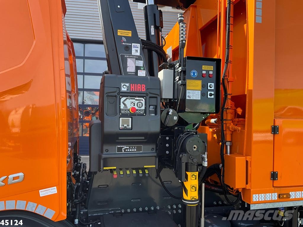 DAF FAQ XD 410 Euro 6 Hiab 23 Tonmeter laadkraan Komunalni tovornjaki