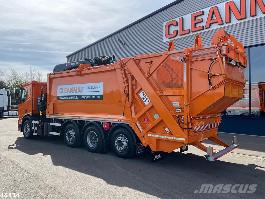 DAF FAQ XD 410 Euro 6 Hiab 23 Tonmeter laadkraan Komunalni tovornjaki