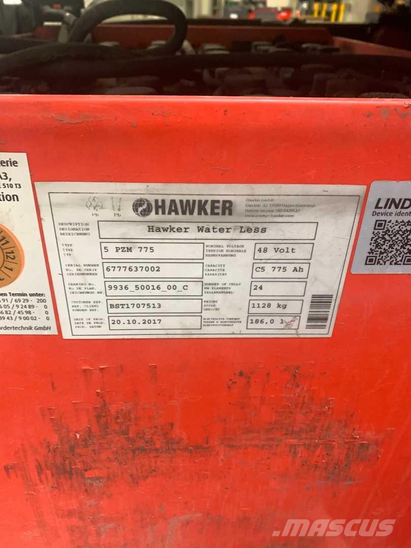 Linde E16H Електронавантажувачі