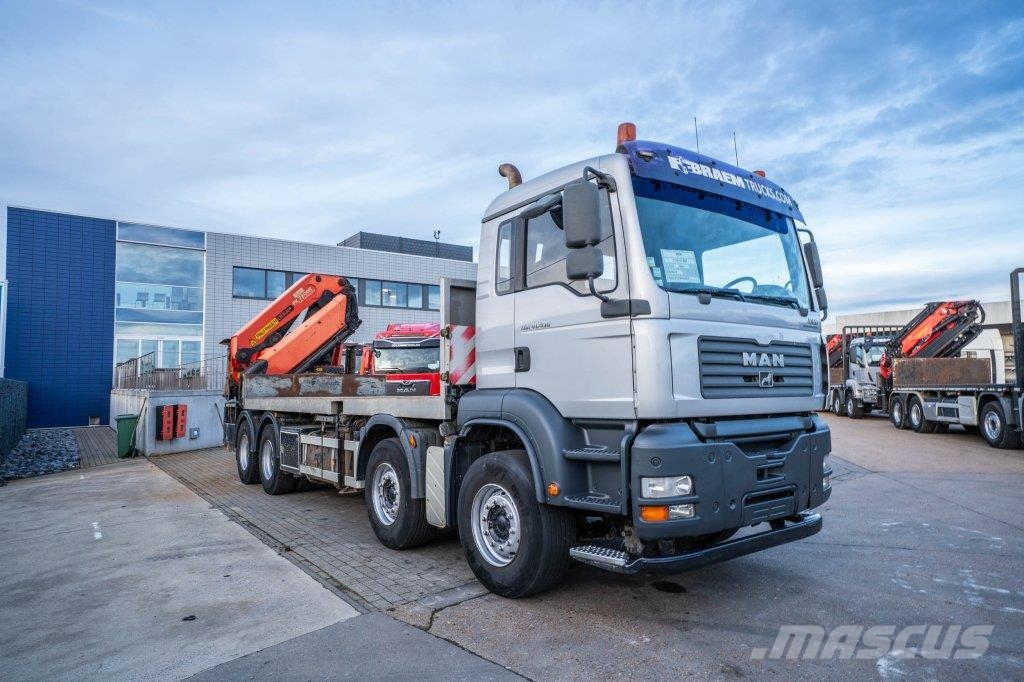 MAN TGA 41.430 BB - PK 72002/3xhydr. 全路面起重機/吊車